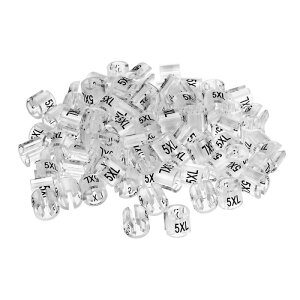 uxcell 160  ߗރnK[}[J[ 5XL TCY^O 3.5mm bh ߗރTCY nK[NbvɓK ߗސFx ߗރnK[p 