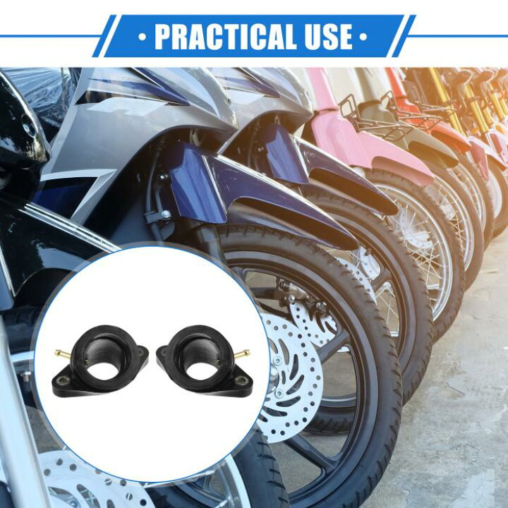 アクセサリー 2PC オートバイ用インテークマニホールド XV400 XV500 XV535 2GV-13586-02 2GV-13 2PC オートバイ 用インテークマニホールド XV400 XV500 XV535 VIRAGO XV400 535 2GV-13586 ビラーゴ400 2NT XV400  インテークマニホールド インマニ 2GV-13586-01 2GV-13596 ... オートバイキャブレターインテークアダプター 2GV-13586-01 2GV-13586-02 と互換性 XV400 XV500 X