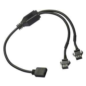 uxcell ARGB�X�v���b�^�[ 5V 3�s��-SM 3�s�� ���X�����P�[�u���A�_�v�^�[ �R�l�N�^�A�h���X�w��\ PC�t�@���d���R���s���[�^�V���[�V�}�U�[�{�[�h�p 1-2�X�^�C��