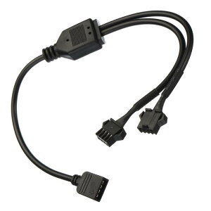 uxcell ARGB�X�v���b�^�[ 12V 4�s��-SM 4�s�� ���X�����P�[�u���A�_�v�^�[ �R�l�N�^�A�h���X�w��\ PC�t�@���d���R���s���[�^�V���[�V�}�U�[�{�[�h�p 1-2�X�^�C��