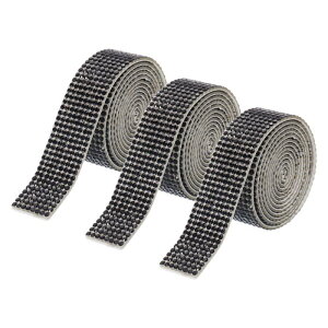 uxcell _Ch{ 2.7m a18mm Ȑڒ NX^ H| pvWFNg EFfBOP[L aɎgp ubN 3[