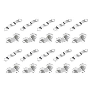 uxcell DtbNƃACN[WZbg Y{p XeXߗރt@Xi[ pc XJ[g hX D DIYNtgp 10Zbg 21 mm x 12 mm Vo[g[