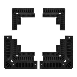 uxcell ʒuߐ`Zbg pNv 90xR[i[Nv ؍Hp 3̃TCY 80 mm 100 mm 150 mm ubN 10