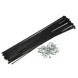 X AUTOHAUX �X�|�[�N �j�b�v���t�� �o�C�N�p ���]�ԗp �X�`�[�� 14G J�x���h 226mmx2mm �u���b�N 40��