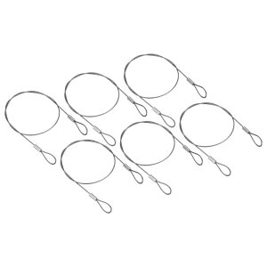 PATIKIL 40 cm SZLeBP[uC[ 6 XeX| 40 cm x 1.2 mm Ɩ[v _u[vt DJƖ וbNp