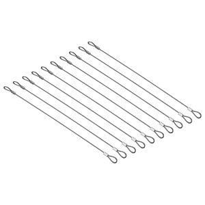 PATIKIL 30 cm ���S�Z�L�����e�B�P�[�u�����C���[ 10�� �X�e�����X�| 30 cm x 2 mm ����Ɩ����[�v �_�u�����[�v�t�� DJ�Ɩ� �ו����b�N�p