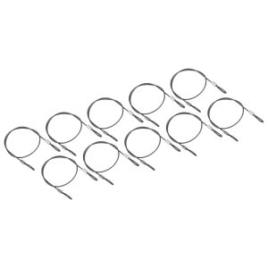 PATIKIL 40 cm SZLeBP[uC[ 10 XeX| 40 cm x 2 mm Ɩ[v _u[vt DJƖ וbNp