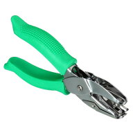 PATIKIL 4.8 mm（3/16''） 単穴パンチ ハンドホールパンチャー ソフトグリップ付き スクエアシェイプ 金…