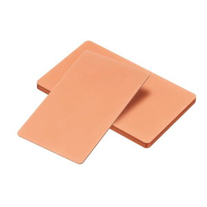 PATIKIL 0.8 mm ���^�����h 6�� �u�����N���h ����������J�[�h �z�Ɏ_���A���~�j�E�� DIY�M�t�g�J�[�h�p ���[�Y�S�[���h