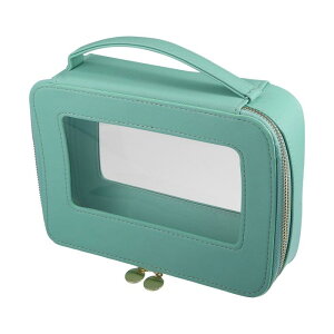 VOCOSTE ���σ|�[�` ���ςЂ�g���x���o�b�O ���C�N�A�b�v�u���V�I�[�K�i�C�U�[�P�[�X �����ȃ��C�N�A�b�v�X�g���[�W �g�C���^���[�o�b�O �����p �N���A �O���[��