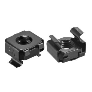 uxcell �X�i�b�v�C���P�[�W�i�b�g M8 x 1.25mm �J�[�{���X�`�[���i�b�g �T�[�o�[�V�F���t�L���r�l�b�g�p 5��