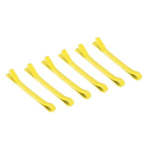 uxcell 6�Z�b�g �����^�h�[���p�w�A�s�� 15mm/0.59�C���` ���C�g�C�G���[ �~�j�����w�A�N���b�v �w�A�s�� �{�r�[�s�� �h�[���p �N���t�g�ޗ� ���{�� DIY�A�N�Z�T���[