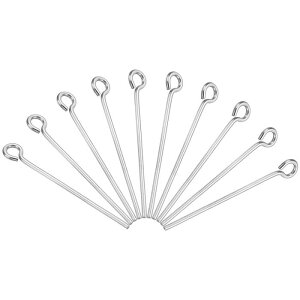 PATIKIL ^C[ACs 100 3.5mm OD x 30mm L` ~j I[vACs DIY H| VfA y_gr[Y Vo[F