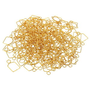 PATIKIL �V�����f���A�R�l�N�^�N���b�v 100���� 19mm L x 12mm �����V�����f���A���b�N�t�� ���� DIY �Œ� �����{�[�� �v���Y������ �S�[���h