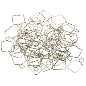 PATIKIL �V�����f���A�R�l�N�^�N���b�v 50���� 20mm L x 14mm �����V�����f���A���b�N�t�� ���� DIY �Œ� �����{�[�� �v���Y������ �V���o�[�F