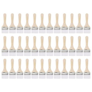 uxcell 36�Z�b�g 6.3"�y�C���g�u���V 2.2"�� �\�t�g�i�C�����тƖؐ��n���h�� �� �L���r�l�b�g �t�F���X�p �z���C�g