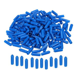 uxcell [یLbv SGhLbvJo[ 4 mm یLbv rj[ ˂veN^[ Eh PVC ^Lbv lW x {g pCvp u[ 200