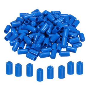 uxcell [یLbv SGhLbvJo[ 10 mm یLbv rj[ ˂veN^[ Eh PVC ^Lbv lW x {g pCvp u[ 100