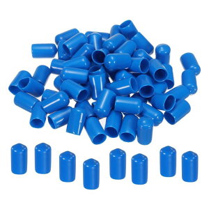 uxcell [یLbv SGhLbvJo[ 12 mm یLbv rj[ ˂veN^[ Eh PVC ^Lbv lW x {g pCvp u[ 50