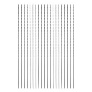 uxcell ؍Hphrbg 1 mm Oh HSS 20{Zbg dHp 120 mm c[ ؍HpI[K[rbg DIY