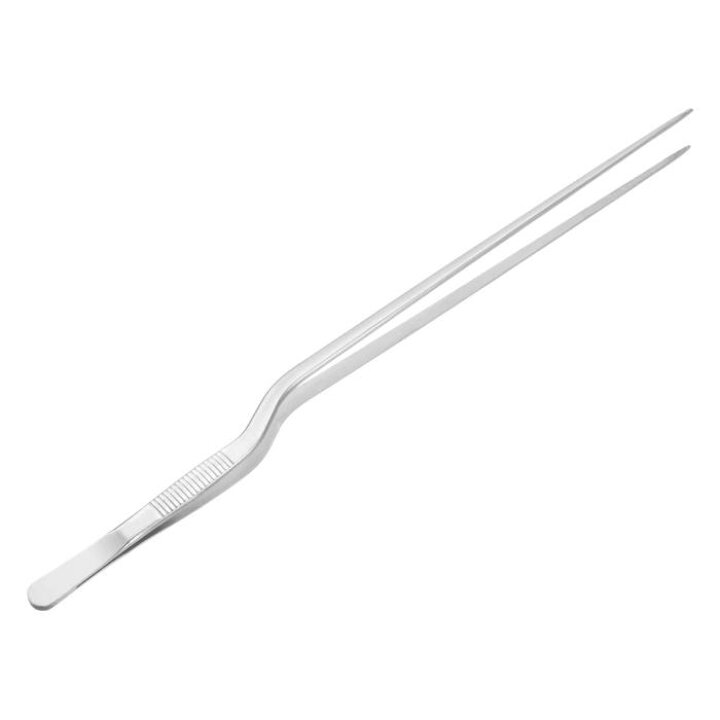 楽天市場】uxcell オフセットピンセットトング 30 cm 304ステンレス鋼 