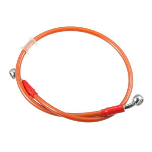 X AUTOHAUX 70cm ����10mm ID �I�[�g�o�C�����u���[�L���C�� �I�C���z�[�X�p �C�v 28° 0° �X�e�����X�|�ґg�P�[�u�� ATV ���g�N���XSport�o�C�N�p �I�����W