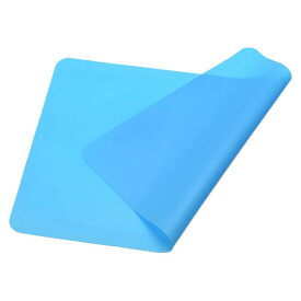 uxcell シリカゲルパッド 滑り止め キッチン テーブルマット クリーニング可能 テーブル保護パッド 耐熱性 食卓に適合 ブルー