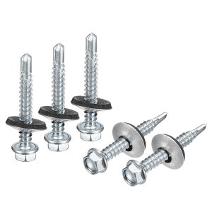 uxcell ZthOlW #12 x 38 mm bL| [tBOlW ZpZthOlW EPDMbV[t -p 100