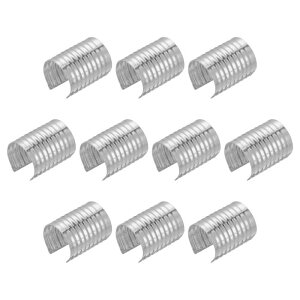 uxcell [vGhNbv R[hGhNbv U[[ve[Nbv ܂ V_[ Xgbv^bZDIYNtgp Vo[g[ 12x16mm 160