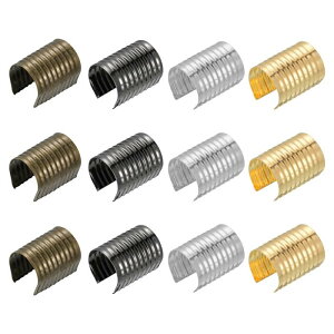 uxcell [vGhNbv R[hGhNbv U[[ve[Nbv ܂ V_[ Xgbv^bZDIYNtgp 4J[Zbg 12x16mm 200