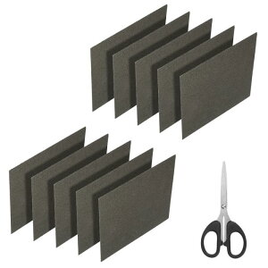 uxcell dqW}CJ }CJ`bv dqW Ci 150x150x0.3 mm ݂͂ dqWp 10