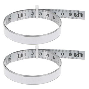 uxcell Se[v Eւ̓ǂݕ S X`[Ke[v Ƒp 50cm gbN 13 mm Vo[g[ 2