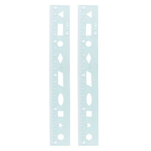 uxcell AuCJu_ȒK 20 cm PVC Uh~ ܂肽 vX`bNK gt  z[ ItBXp u[ 2