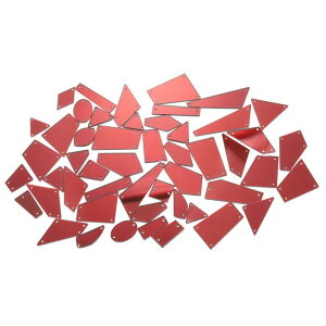 uxcell �D���t���A�N�����s�K���~���[�s�[�X�L�b�g DIY �~���[���C���X�g�[���~���[�r�[�Y �C�u�j���O�h���X �z �ߕ��p �_�[�N���b�h 50��