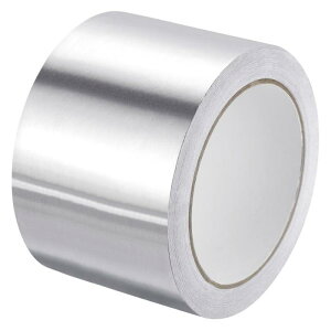 uxcell �A���~�z�C���e�[�v 70mm x 20 M ���e�[�v 3.5�~�� ����HVAC�e�[�v �V���o�[�e�[�v �A���~�e�[�v �_�N�g �h���C���[�x���g HVAC�p