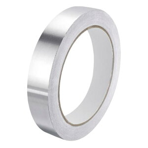 uxcell �A���~�z�C���e�[�v 18 mm x 20 M ���e�[�v 1.96�~�� ����HVAC�e�[�v �V���o�[�e�[�v �A���~�e�[�v �_�N�g �h���C���[�x���g HVAC�p