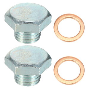 uxcell �Ԃ̃G���W���I�C���h�����v���O ���b�V���[�t�� M14x1.5 94027565 Buick�ɑΉ� Encore�ɑΉ� 2013-2019�ɑΉ� �X�e�����X�| �V���o�[�g�[�� 2��