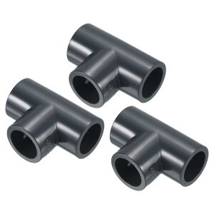 PATIKIL 20 mm 3EFC UPVCeB[ǌp WCgJbvOpCvA_v^[ DIY PVCVFtK[fp 3 _[NO[