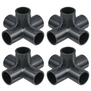 PATIKIL 20 mm U-PVCǌp 4 5EFC G{[ TChAEgbg ƋO[hppCvRlN^ K[f[t[p
