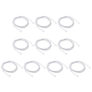 PATIKIL 2 M T5 T8 LEDvڑC[ 10 LED_uGh 3s P[uRlN^ N\ȉdR[h LEĎ^`[up zCg