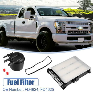 uxcell �R���t�B���^�[�G�������g�L�b�g HC3Z-9N184-J Ford�ɑΉ� F250 F350 Super Duty�ɑΉ� 2017-2020 6.7L V8�ɑΉ� �p���[�X�g���[�N�f�B�[�[���p FD-4624