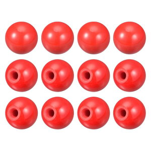 uxcell �l�W�t���{�[���m�u M8���X�˂� �M�d���������{�[���m�u 30 mm���a ���E���h����{�[���n���h�� ���ߍ��݃l�W�t���m�u �}�V���n���h���H������p ���b�h 12��