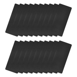 uxcell uN^J[h 50 mm x 22 mm hA~ DIYCU[p 0.3 mm ubN 20