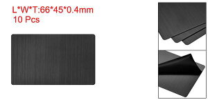 uxcell uN^J[h 66 mm x 45 mm uV 201XeX| DIYCU[p 0.4 mm _[NO[ 10