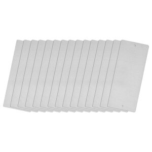 uxcell uN^J[h 80 mm x 30 mm uV 201XeX| t DIYCU[p 0.4 mm Vo[g[ 15