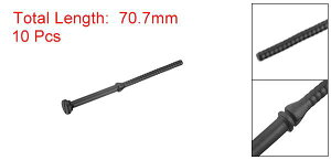 uxcell P[Xt@tlW VR[ 팸U tsxbg 7.7 mm x 70.7 mm PCV[Vpt@p 10