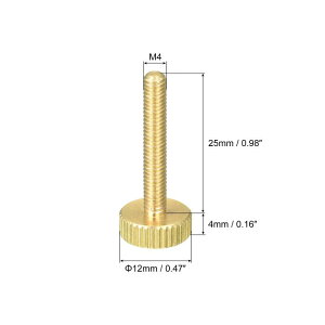 uxcell [bg܂݂˂ M4x25 mm tbguX{g Obvmut@Xi[ PC dq @Bp 5