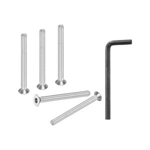 PATIKIL M6-1x65mm �����\�P�b�g�L���b�v�{���g�l�W 10���� 304 �X�e�����X�|�� �S�l�W �Z�p���t���{���g �Z�p�����`�t�� ������ �o�C�N �D���g���p�A�N�Z�T���[