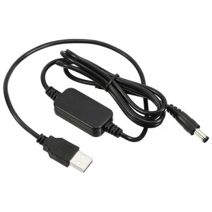 PATIKIL 9W 2A USBdRo[^ DC 5V - DC 9V dA_v^[WbN 5.5×2.5mmP[u [^[ LED vXs[J[p