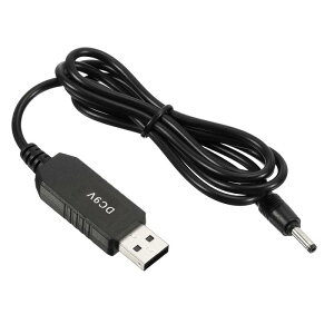 PATIKIL 6W 1A USBdRo[^ DC 5V - DC 9V dA_v^[WbN 3.5×1.35mmP[u [^[ LED vXs[J[p